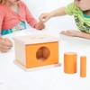 Milageto Object Permanence Box Educational Toy Teaching Aid Educational Early