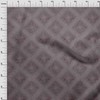 oneOone Cotton Poplin Gray Fabric Leaves Craft Projects Decor Fabric