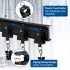 Flexible Bendable Ceiling Curtain Track 14 Ft Black Ceiling Track
