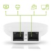 Metronic 495437 WiFi Repeater 300 Mbps with On/Off Switch
