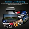 1080P Dash Cam, Dual-Camera Tachograph - Infrared Night Vision, Loop