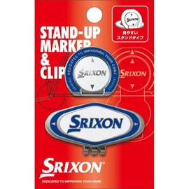 Dunlop Green Marker SRIXON Stand Up Marker & Clip GGF-18118 Blue