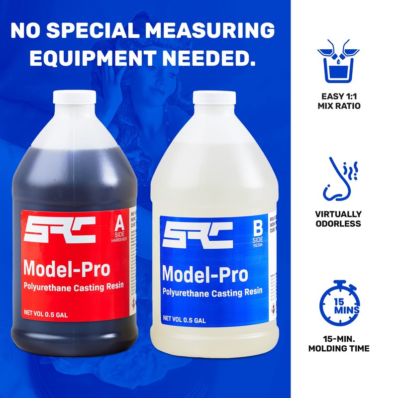 SPRESIN Model-Pro 1 Gal (0.5-Gal Part A + 0.5-Gal Part
