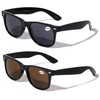 Vision World Eyewear 2 Pairs Deluxe BIFOCAL Reading SunGlasses -