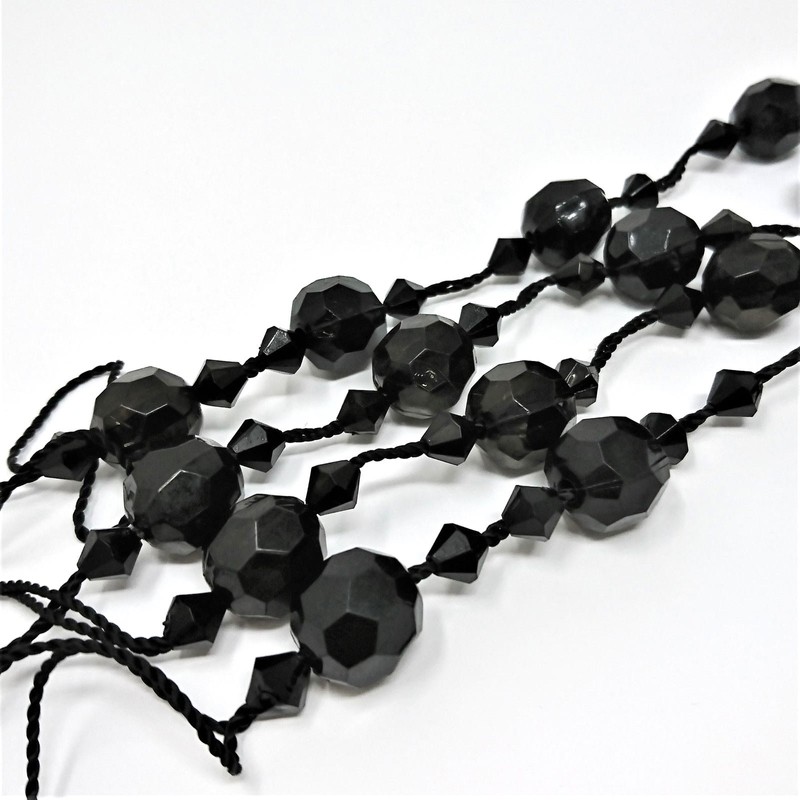 Twinkle Crystal Tie Backs, Tie Back Pairs, Beaded Rope Curtain