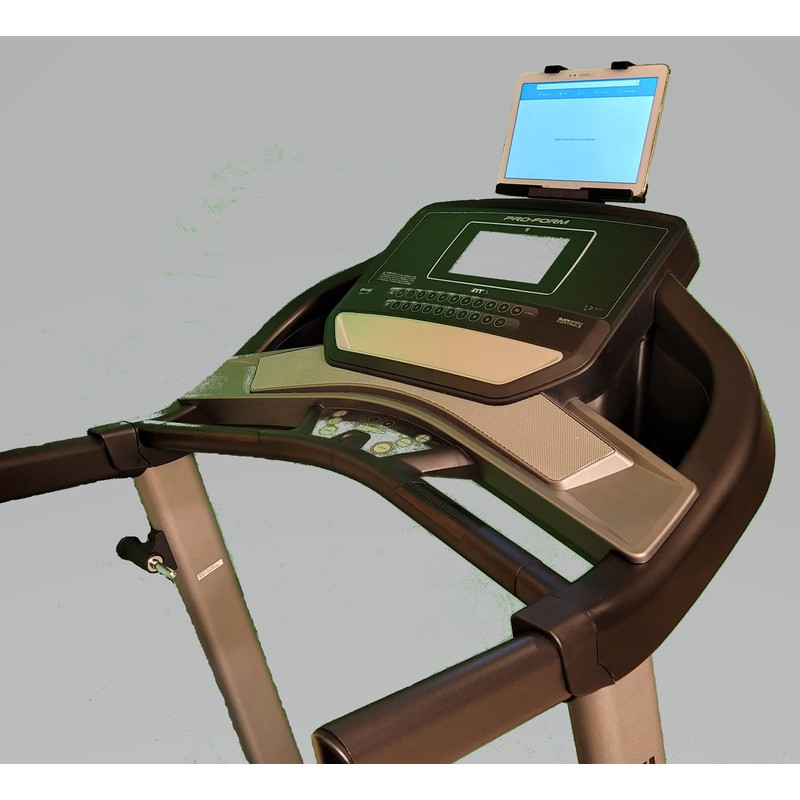 TeaboWare Tablet Holder for Nordic Track and Proform Treadmill or