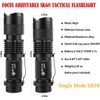 ULTRAFIRE 3 Pack Mini LED Torch Single Mode Zoomable Small