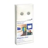 Legamaster Glassboard Magnet - Silver (Pack of 6)