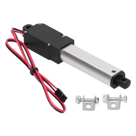 Micro Linear Actuator, 2" Stroke Small Electric Linear Actuator, 12V DC Mini Actuator Motor for Home Intelligent Range Hood, Window Opener, Robotics, Home Automation(Thrust 90N Speed 9.5mm/s)