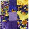 Robert Kaufman Purple Pansy Brightly So Robert Kaufman 12 Cotton