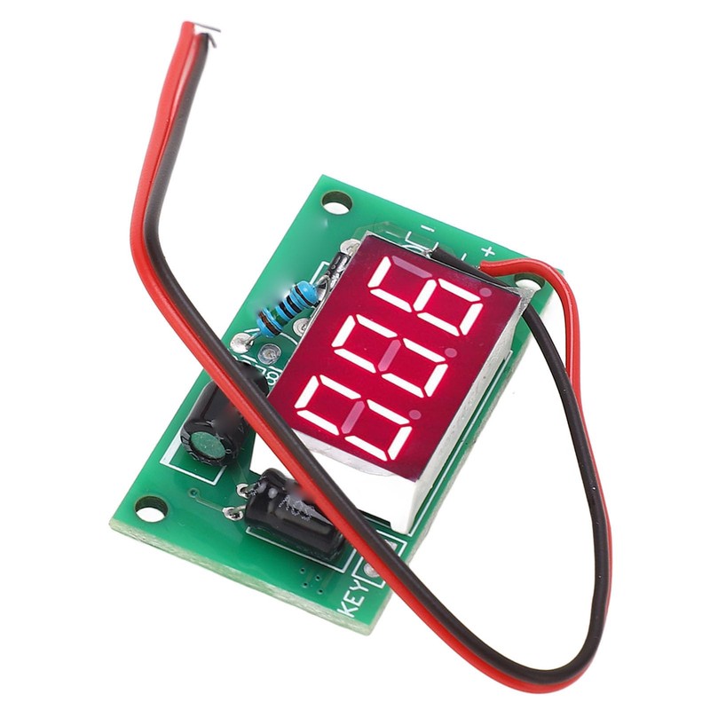Digital Display Module, Red Memory Function Wide Application 3-bit Trigger