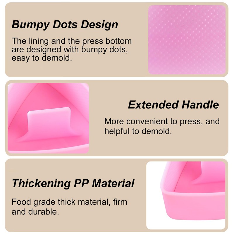 Onigiri Mold Triangle, 2 Pack Large Rice Ball Mold Sushi