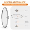 6.5 inch Tempered Glass Lid with Stainless Steel Handle, Versatile