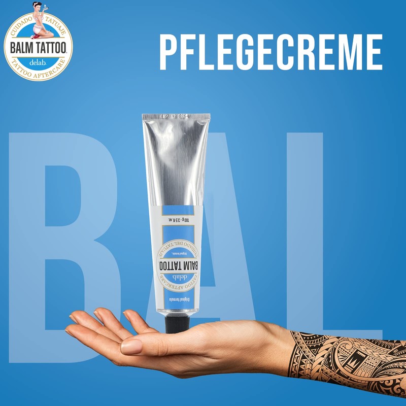 BALM TATTOO Tattoo Aftercare Cream with Panthenol, Cream for Skin