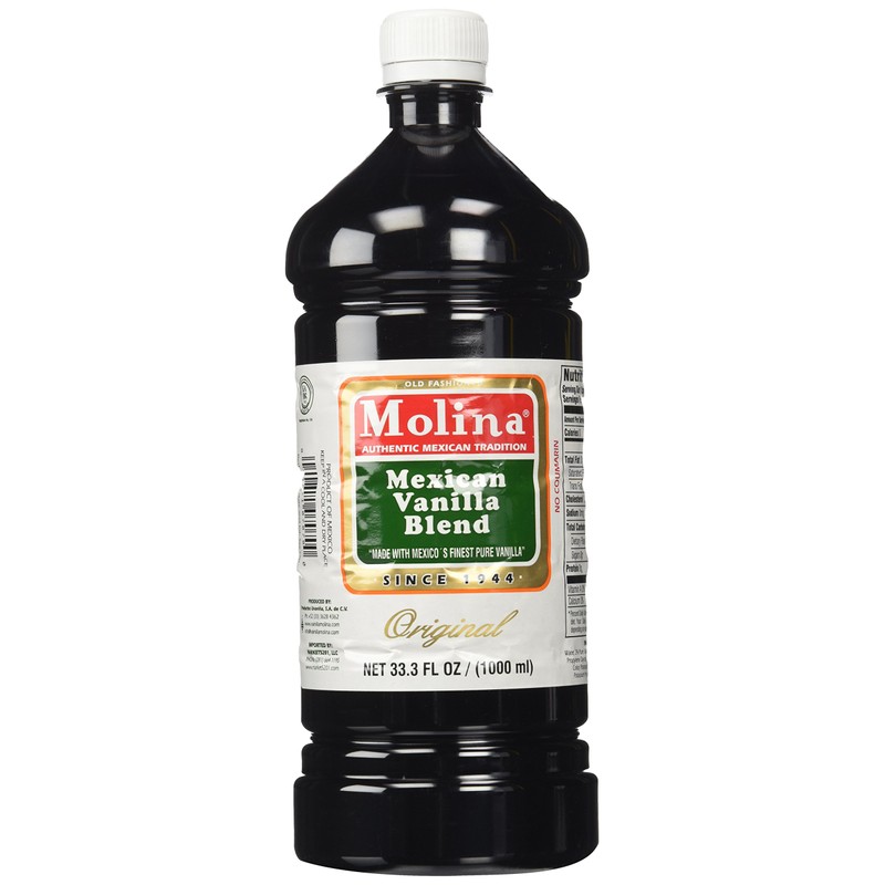 Molina Vainilla Mexican Vanilla Blend Vanillin Extract 33.3oz