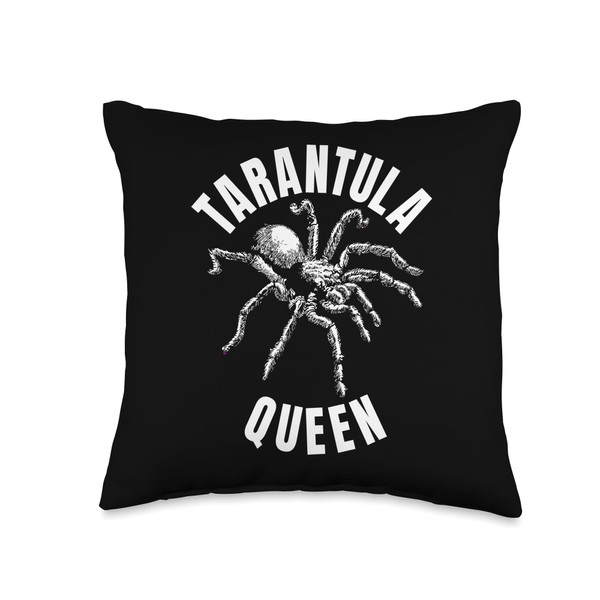 Tarantula Spider Queen Throw Pillow