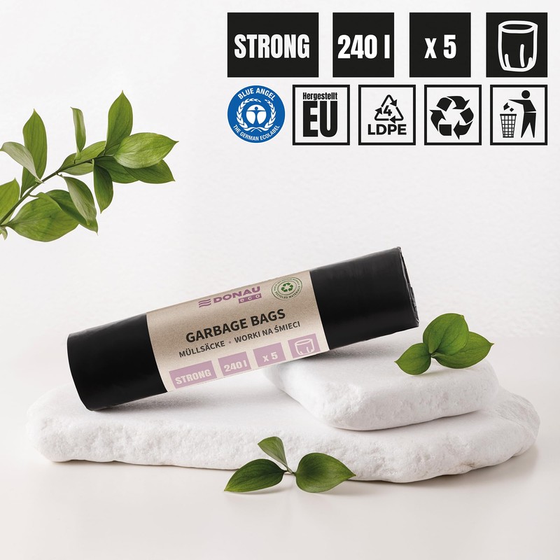 DONAU ECO 22021457-05 Bin Liners 240 L Strong / 5