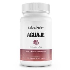 Aguaje Natural Peruano 1500 mg por porción (3 al día) | 100 Cápsulas | S&V | Sin Gluten y Sin OMG