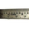 Vari-Line 6 Pack Vintage 6” STAINLESS STEEL POCKET RULER Made