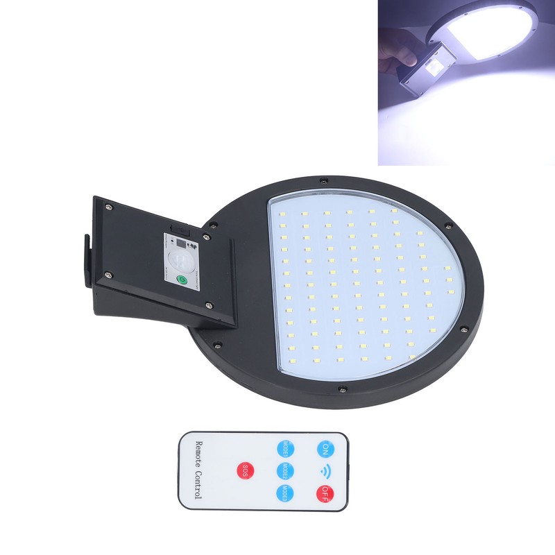 LED Solar Street Light 90LED Human Body Induction Light IP65