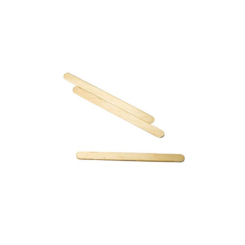Medium Waxing Sticks - 4.5" x 3/8" - Pack of
