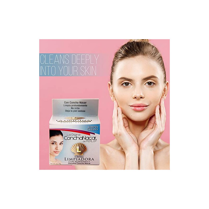 La Original Concha Nacar Crema Limpiadora 2 oz. by Concha