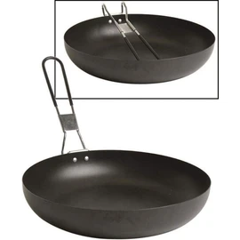 Mil-Tec Campingpfanne-14689500 Schwarz Einheitsgröße