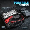 DNA Motoring TOOLS-00269 12V 1500A 15000 mAh Multi-Function Portable Car