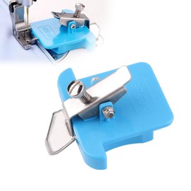 Magnetic Seam Guide for Sewing Machine with Clip 2024 New Polygonal Hemmer Guide Magnetic Positioning Tool with Scale Professional Sewing Supplies and Accessories (Blue)