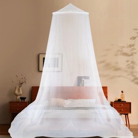 JIEBAO Mosquito net, mosquito net, bed canopy, 60 x 250 x 1100 cm, large mosquito net, travel, mosquito net for bed, mosquito net, bed canopy, fly net, mosquito nets for home and camping