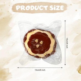 Squishy Pudding, Silicone Squishy Toy Realistic Squeeze Pudding Toy Sticky Squishy Sensory Toy Cute Food Squishy Toys Sensory Relaxation Toy for Kids Adults