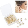 01 Tapones de Respaldo de aretes, exquisitos reemplazos de respaldos