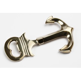 Nauticalia Anchor-Shaped Bottle Opener & Corkscrew, 15cm