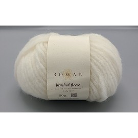 Rowan Brushed Fleece  Wool  Alpaca Yarn Cove  115 Yards  50g. Off White Cream