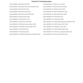 Tusk Pivot Folding UTV Mirror Kit w/A-Pillar Mounts