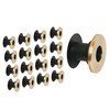 DEMA 16-Piece Ball Bearing Set Brass Look for 70129