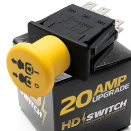 20 AMP OEM Upgrade Clutch PTO Switch Replaces John Deere 1023E, 1026R, 2025R, 2032R, 23033R, 3038R