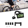 LCD3U Electric Bike LCD Display Meter ABS SM Head Electric