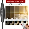 Clearhill 2 Pcs USB Male to Female Dimmer Switch with