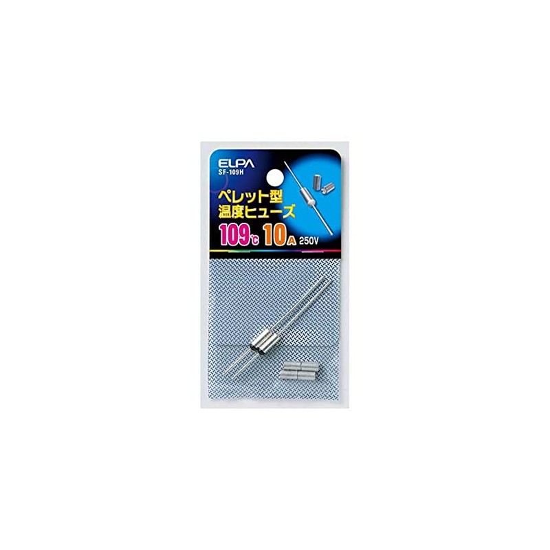 Elpa SF-109H Pellet Fuse 250 V 10 A 109 °C