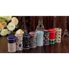 GracesDawn Set of 8 Home Kitchen Storage Containers Colorful Tins