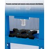 Arbor Press Plate, 1"x 5"x 5" Heavy-Duty Steel Hydraulic Press