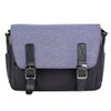 DSLR Camera Shoulder Bag Portable Case for Canon Nikon Sony(blue)