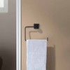 KIBI Cube Bath Hand Towel Ring, Modern Bathroom Towel Holder,