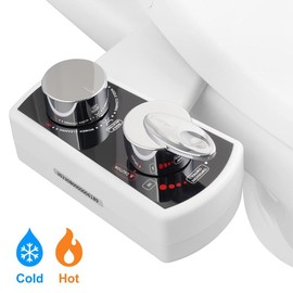 Bidet Sprayer For Women, 1 Count Adjustable Water Pressure, Dual Nozzle, Bidet Sprayer For Home, Summer Essentials, Bathing Accessories, Toilet Seat Accessories