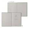 Midori 12704006 Diary Soft Flower and Tri Pattern