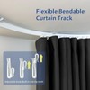 cbsroro Room Divider Curtains Ceiling Curtain Track Sets Blackout Curtains