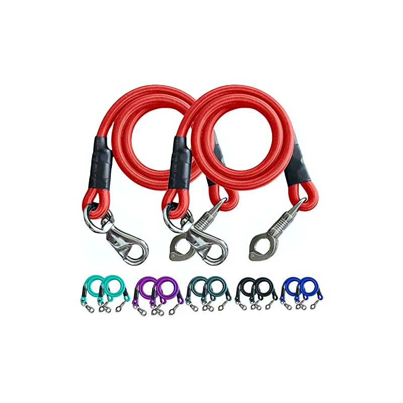 Majestic Ally Pack of 2, Bungee Trailer Tie for Horse