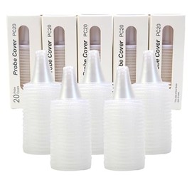 NCTNCX Set for Braun Fever Thermometer Protective Caps 100 Pieces Thermoscan Protective Cap Fever Thermometer Ear for All Brown Ear Thermometers