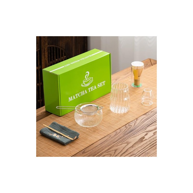 DWEHIXBUY - Juego de té matcha japonés, kit de matcha